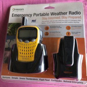 Oregon Scientific Emergancy Portable Weather Radio WR601N
